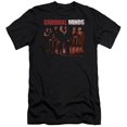 thumbnail image 1 of Trevco  Criminal Minds & the Crew Adult Premium Canvas Slim Fit 30-1 HBO Short Sleeve T-Shirt, Black - Small, 1 of 1