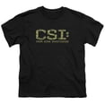 thumbnail image 1 of Trevco Csi-Collage Logo - Short Sleeve Youth 18-1 Tee - Black- Small, 1 of 2
