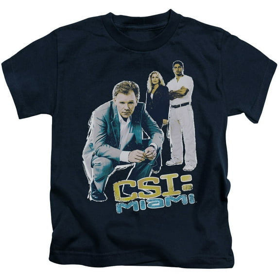 Trevco Csi-Miami-In Perspective - Short Sleeve Juvenile 18-1 Tee - Navy- Large 7