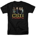 thumbnail image 1 of Trevco Csi Miami-The Cast In Black - Short Sleeve Adult 18-1 Tee - Black- Small, 1 of 2
