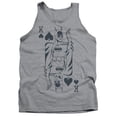 thumbnail image 1 of Trevco DC-BAT Card - Adult Tank Top - Athletic Heather- Small, 1 of 1