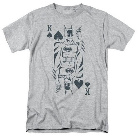 Trevco DC-BAT Card - Short Sleeve Adult 18-1 Tee - Athletic Heather - 3X