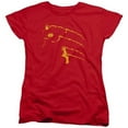 thumbnail image 1 of Trevco Dc-Flash Min - Short Sleeve Womens Tee - Red- Small, 1 of 1