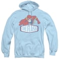 thumbnail image 1 of Trevco  DCO627-AFTH-4 DC Flash & Flash Sign Adult Pullover Hoodie, Light Blue - Extra Large, 1 of 1