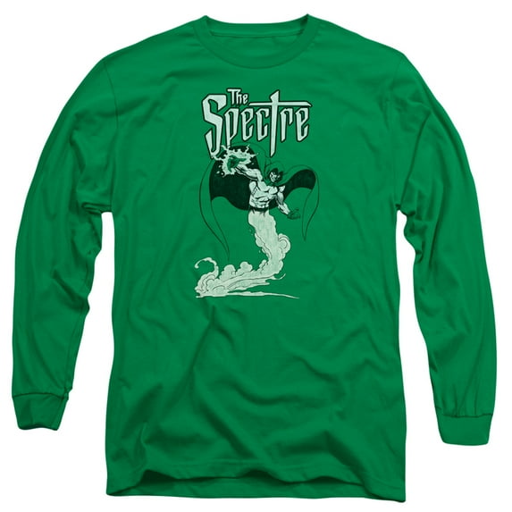 Trevco DCO914-AL-2 DCO & the Spectre Adult 18-1 Long Sleeve T-Shirt, Kelly Green - Medium