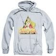thumbnail image 1 of Trevco DRM102C-AFTH-1 She Ra & Rough Ra Adult Pull-Over Hoodie, Athletic Heather - Small, 1 of 2