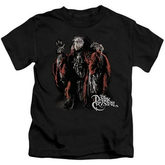 Trevco Dark Crystal-Skeksis - Short Sleeve Juvenile 18-1 Tee - Black- Medium 5-6