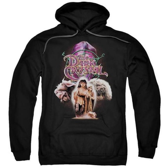 Trevco Dark Crystal-The Good Guys - Adult Pull-Over Hoodie - Black- Large