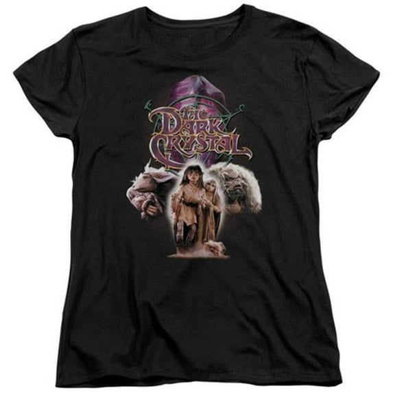 Trevco Dark Crystal-The Good Guys - Short Sleeve Womens Tee - Black- 2X