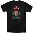 thumbnail image 1 of Trevco  David Bowie Ziggy Heads-S by S Adult Tall Fit Short Sleeve Shirt, Black - 3X, 1 of 1