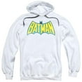 thumbnail image 1 of Trevco Dc-Classic Batman Logo - Adult Pull-Over Hoodie - White & Extra Large, 1 of 1