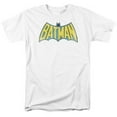 thumbnail image 1 of Trevco Dc-Classic Batman Logo - Short Sleeve Adult 18-1 Tee - White & Extra Large, 1 of 1