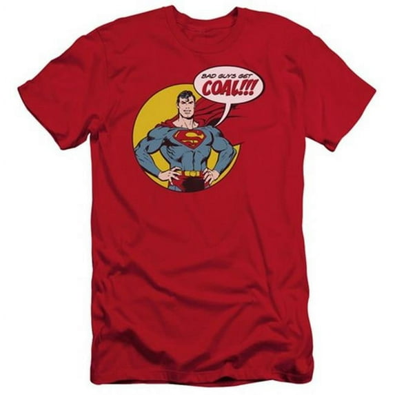 Trevco Dc-Coal - Short Sleeve Adult 30-1 Tee - Red- 2X