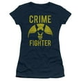 thumbnail image 1 of Trevco Dc-Fight Crime - Short Sleeve Junior Sheer Tee - Navy- Extra Large, 1 of 2