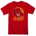 thumbnail image 1 of Trevco Dc-Flash Circle - Short Sleeve Adult 18-1 Tee - Red- 4X, 1 of 1