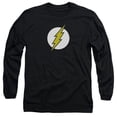 thumbnail image 1 of Trevco Dc-Flash Logo - Long Sleeve Adult 18-1 Tee - Black- Medium, 1 of 1