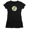 thumbnail image 1 of Trevco Dc-Flash Logo - Short Sleeve Junior Sheer Tee - Black- Large, 1 of 1