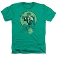 thumbnail image 1 of Trevco Dc-Green Arrow - Adult Heather Tee - Kelly Green- Small, 1 of 1