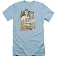 thumbnail image 1 of Trevco Dc-Invisible Jet - Short Sleeve Adult 30-1 Tee - Light Blue- Extra Large, 1 of 1