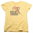thumbnail image 1 of Trevco Dc-Keep On Truckin - Short Sleeve Womens Tee - Banana- Medium, 1 of 1
