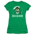 thumbnail image 1 of Trevco Dc-Lantern Circle - Short Sleeve Junior Sheer Tee - Kelly Green- Large, 1 of 1