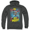 thumbnail image 1 of Trevco Dc-No Way - Adult Pull-Over Hoodie - Charcoal- Small, 1 of 1