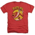 thumbnail image 1 of Trevco Dc-Plastic Man - Adult Heather Tee - Red- Extra Large, 1 of 1