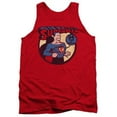 thumbnail image 1 of Trevco Dc-Superman 64 - Adult Tank Top - Red- Small, 1 of 1