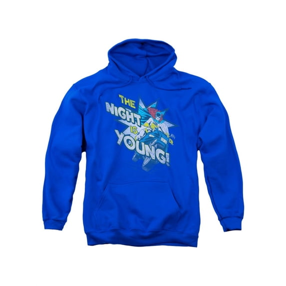 DC Comics Batgirl The Night Is Young Adult Pull-Over Hoodie