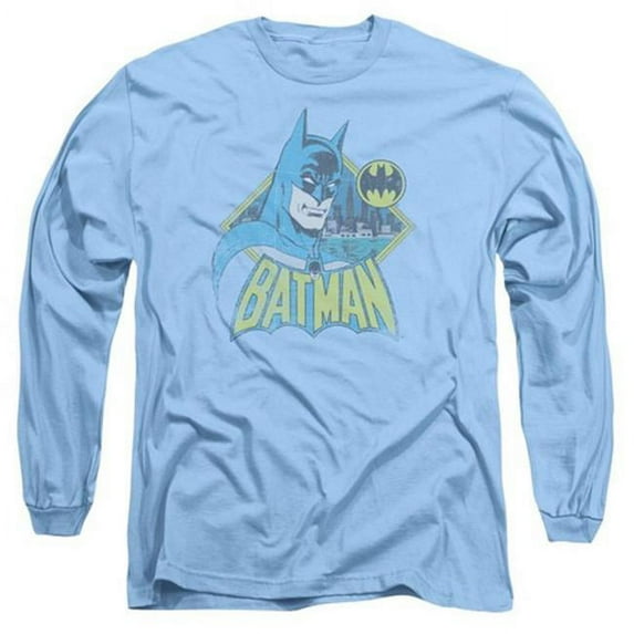 Trevco Dc-Watch Yourself - Long Sleeve Adult 18-1 Tee - Carolina Blue- Extra Large