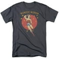 thumbnail image 1 of Trevco Dc-Wonder Circle - Short Sleeve Adult 18-1 Tee - Charcoal- 4X, 1 of 1