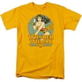 thumbnail image 1 of Trevco Dc-Wonder Woman - Short Sleeve Adult 18-1 Tee - Gold- 3X, 1 of 1