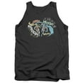 thumbnail image 1 of Trevco Dco-Action Duo - Adult Tank Top - Charcoal- Small, 1 of 2
