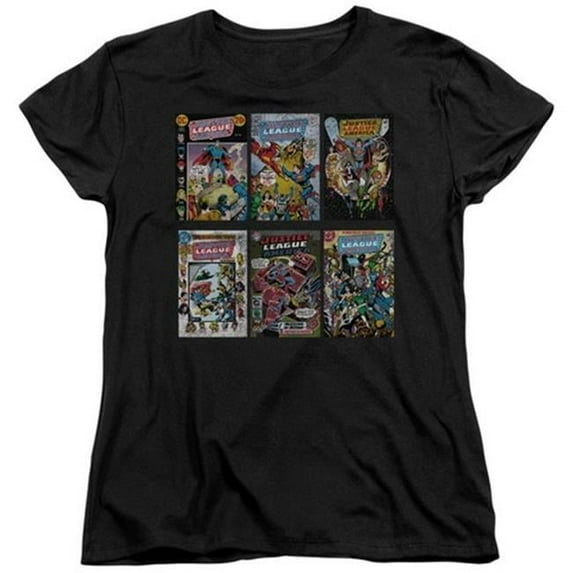 Trevco Dco-Dco Covers - Short Sleeve Womens Tee - Black- Medium