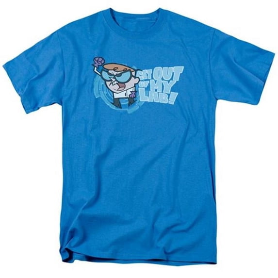 Dexter's Laboratory Cartoon Network TV Show Get Out Adult T-Shirt Tee