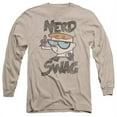 thumbnail image 1 of Trevco Dexters Laboratory-Nerd Swag - Long Sleeve Adult 18-1 Tee - Sand, 2X, 1 of 1