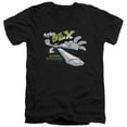 thumbnail image 1 of Dexter's Laboratory Cartoon Network Robo Dex Adult V-Neck T-Shirt Tee, 1 of 1
