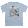 thumbnail image 1 of Trevco ELV221-YT-1 Elvis Presley & Blue Hawaii Youth 18-1 Short Sleeve T-Shirt, Carolina Blue - Small, 1 of 2