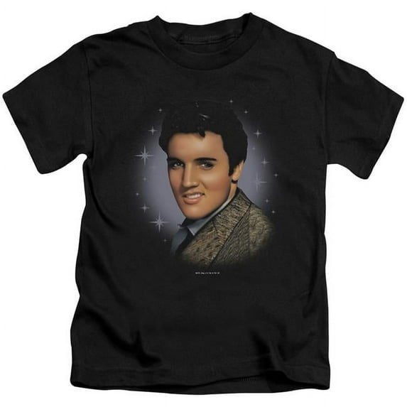 Trevco ELV269-KT-1 Elvis Presley & Starlite Juvenile 18-1 Short Sleeve T-Shirt, Black - Small - 4