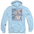 thumbnail image 1 of Trevco  ELV392-AFTH-6 Elvis Presley & Blue Hawaii Poster Adult Pullover Hoodie, Light Blue - 3X, 1 of 1