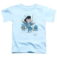 thumbnail image 1 of Trevco ELV674-TT-2 Elvis Presley & Jailhouse Rocker Toddler Short Sleeve T-Shirt, Light Blue - Medium - 3 Toddler, 1 of 2
