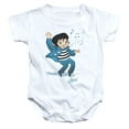 thumbnail image 1 of Trevco ELV680-SS-2 Elvis Presley & Lil Jailbird Infant Snapsuit, White - Medium - 12 Months, 1 of 2