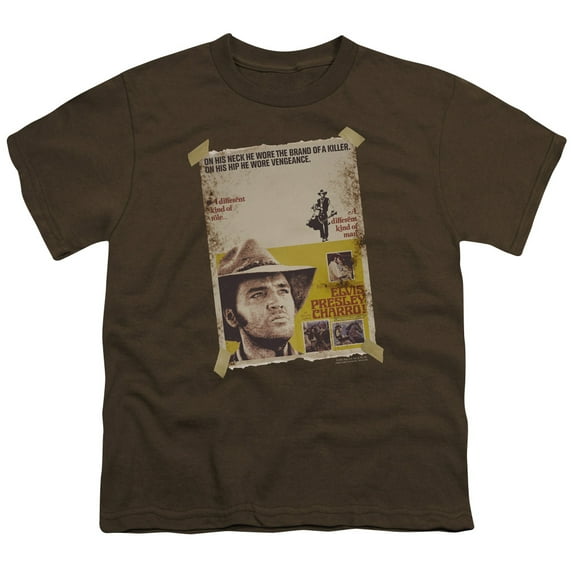 Elvis Presley - Charro - Youth Short Sleeve Shirt - Medium