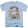 thumbnail image 1 of Trevco ELV717-KT-1 Elvis Presley & Distressed King Juvenile 18-1 Short Sleeve T-Shirt, Light Blue - Small - 4, 1 of 2