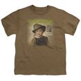 thumbnail image 1 of Trevco  Elvis Presley & Elvis Country Youth 18-1 Short Sleeve T-Shirt, Safari Green - Small, 1 of 2