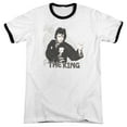 thumbnail image 1 of Elvis Presley Men's Fighting King T-shirt X-Large White, 1 of 2