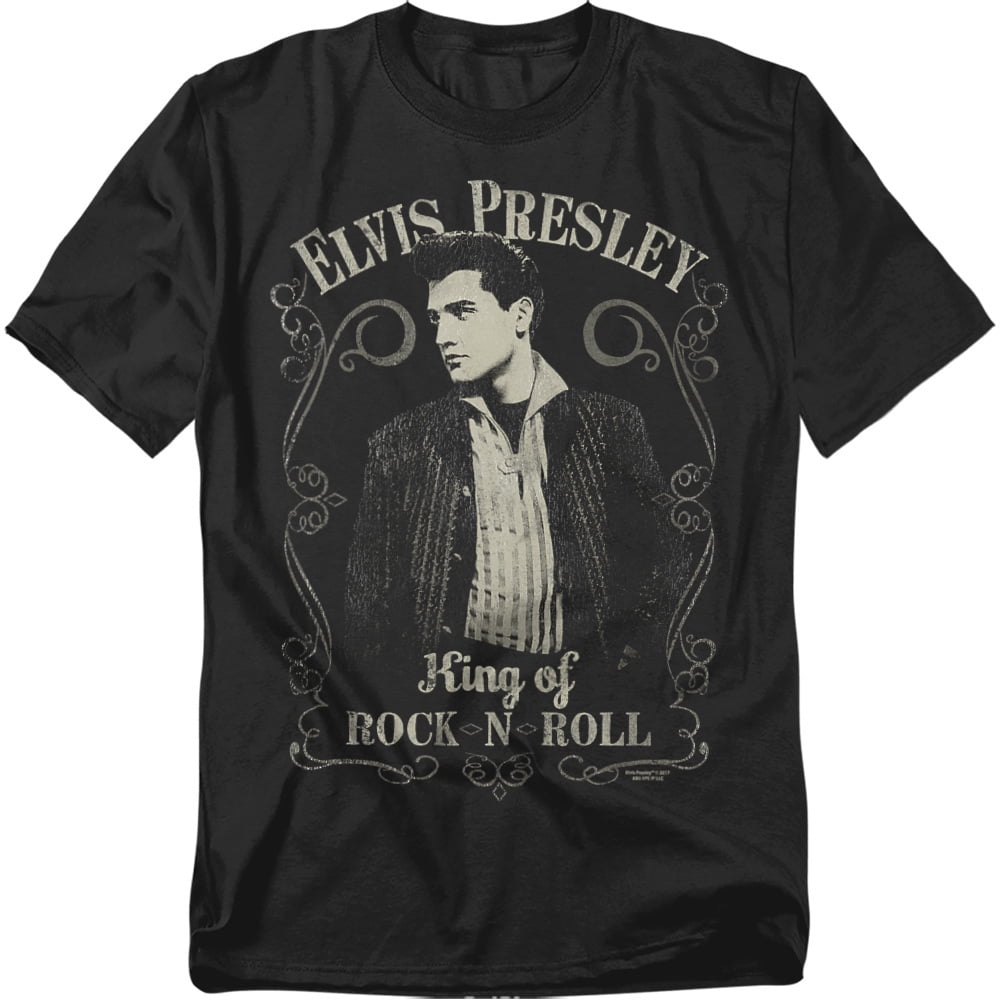 Vintage 70s Elvis Presley T-shirt L Deadstock 50/50 The King Forever Music | The Clothing Vault