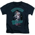 thumbnail image 1 of Trevco ELV716-KT-1 Elvis Presley & Total Trouble Juvenile 18-1 Short Sleeve T-Shirt, Navy - Small - 4, 1 of 2
