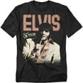 thumbnail image 1 of Elvis Presley Men's Viva Star T-shirt XX-Large Black, 1 of 7