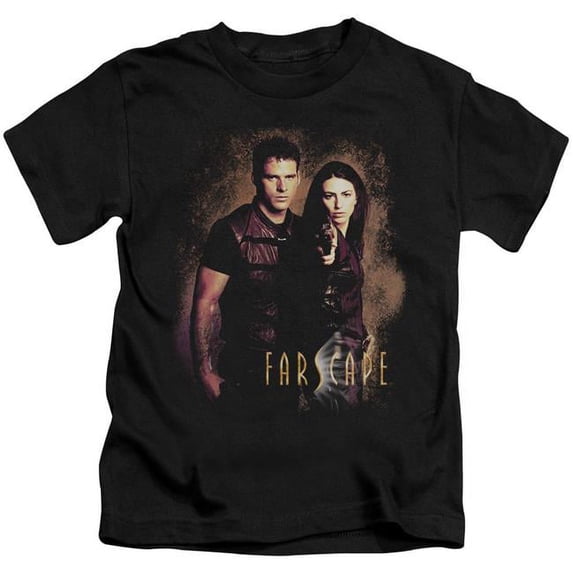 Trevco FAR122-KT-1 Farscape & Wanted Short Sleeve Juvenile 18-1 T-Shirt, Black - Small 4